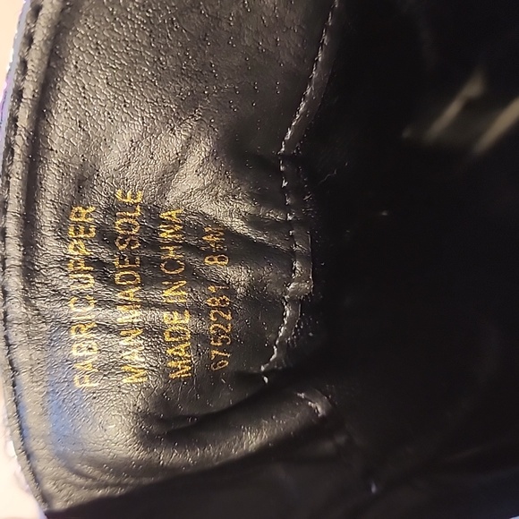 Diba Carryn Black Colorful Floral  Embroidery Heeled Boots - 8.5 - Picture 5 of 5